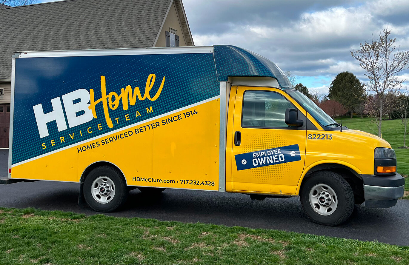 HB Home install truck