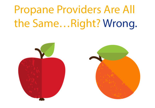 Propane Providers Are All The Same...right? Wrong.